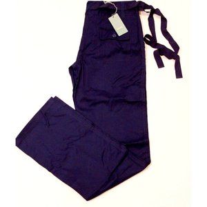 HOSS INTROPIA Blue PANTS Straight DRAWSTRING 38